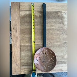 Vintage, copper skimmer